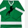 Philly Express two color polyester mesh hockey jerseys are 150 denier heavy polyester mesh. Ribbed k Thumbnail