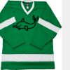 Philly Express two color polyester mesh hockey jerseys are 150 denier heavy polyester mesh. Ribbed k Thumbnail