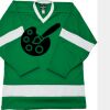 Philly Express two color polyester mesh hockey jerseys are 150 denier heavy polyester mesh. Ribbed k Thumbnail