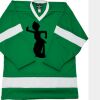 Philly Express two color polyester mesh hockey jerseys are 150 denier heavy polyester mesh. Ribbed k Thumbnail