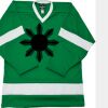 Philly Express two color polyester mesh hockey jerseys are 150 denier heavy polyester mesh. Ribbed k Thumbnail