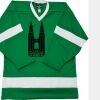 Philly Express two color polyester mesh hockey jerseys are 150 denier heavy polyester mesh. Ribbed k Thumbnail
