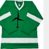 Philly Express two color polyester mesh hockey jerseys are 150 denier heavy polyester mesh. Ribbed k Thumbnail