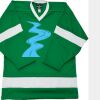 Philly Express two color polyester mesh hockey jerseys are 150 denier heavy polyester mesh. Ribbed k Thumbnail