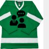Philly Express two color polyester mesh hockey jerseys are 150 denier heavy polyester mesh. Ribbed k Thumbnail