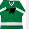 Philly Express two color polyester mesh hockey jerseys are 150 denier heavy polyester mesh. Ribbed k Thumbnail