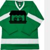 Philly Express two color polyester mesh hockey jerseys are 150 denier heavy polyester mesh. Ribbed k Thumbnail
