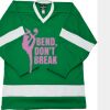 Philly Express two color polyester mesh hockey jerseys are 150 denier heavy polyester mesh. Ribbed k Thumbnail
