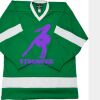 Philly Express two color polyester mesh hockey jerseys are 150 denier heavy polyester mesh. Ribbed k Thumbnail