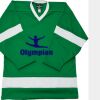 Philly Express two color polyester mesh hockey jerseys are 150 denier heavy polyester mesh. Ribbed k Thumbnail