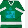 Philly Express two color polyester mesh hockey jerseys are 150 denier heavy polyester mesh. Ribbed k Thumbnail