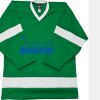 Philly Express two color polyester mesh hockey jerseys are 150 denier heavy polyester mesh. Ribbed k Thumbnail