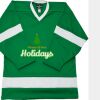 Philly Express two color polyester mesh hockey jerseys are 150 denier heavy polyester mesh. Ribbed k Thumbnail