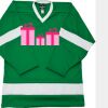 Philly Express two color polyester mesh hockey jerseys are 150 denier heavy polyester mesh. Ribbed k Thumbnail