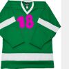 Philly Express two color polyester mesh hockey jerseys are 150 denier heavy polyester mesh. Ribbed k Thumbnail