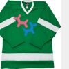 Philly Express two color polyester mesh hockey jerseys are 150 denier heavy polyester mesh. Ribbed k Thumbnail