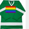 Philly Express two color polyester mesh hockey jerseys are 150 denier heavy polyester mesh. Ribbed k Thumbnail