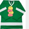 Philly Express two color polyester mesh hockey jerseys are 150 denier heavy polyester mesh. Ribbed k Thumbnail