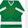 Philly Express two color polyester mesh hockey jerseys are 150 denier heavy polyester mesh. Ribbed k Thumbnail